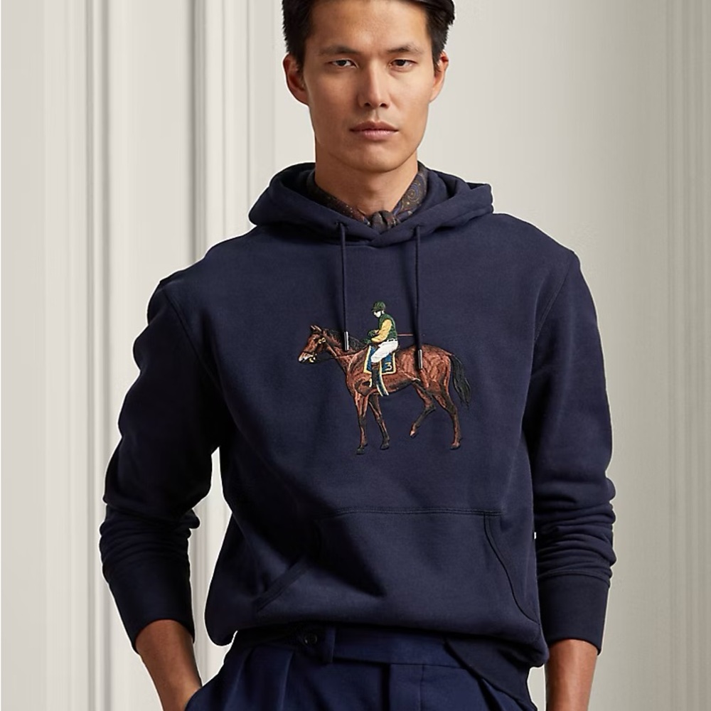 Ralph Lauren Purple Label Jockey Hoodie